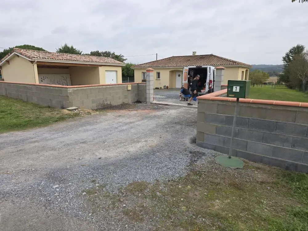 Chantier maçonnerie